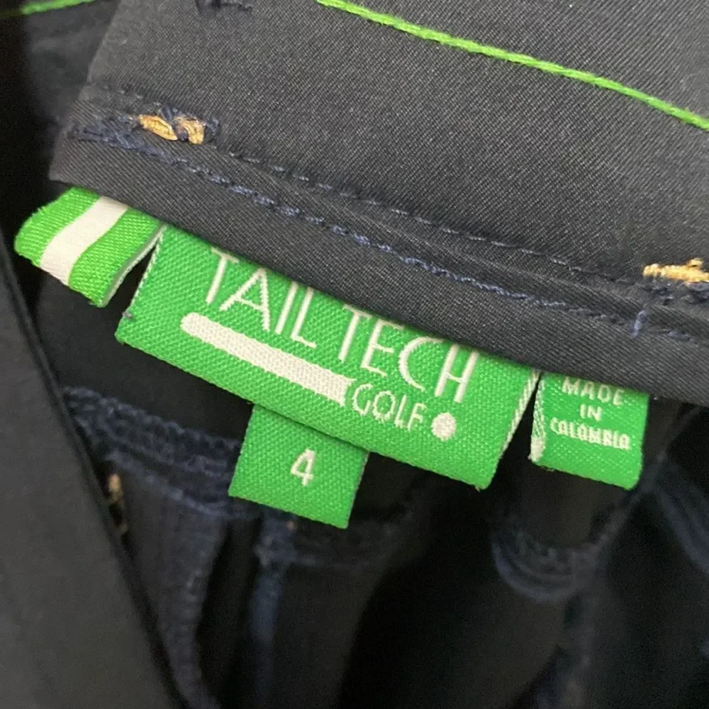 Tail Tech Golf Bermuda Shorts Size 4 - Picture 2 of 5